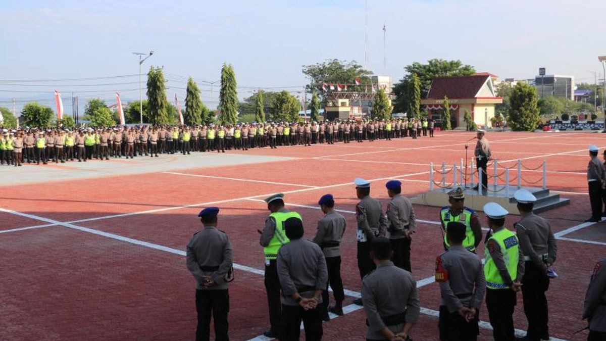 Central Sulawesi Police Alert 1,023 Security Personnel For President Jokowi's Kunker