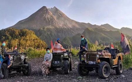 Objek Wisata Alam Lereng Gunung Merapi Ditutup Sementara