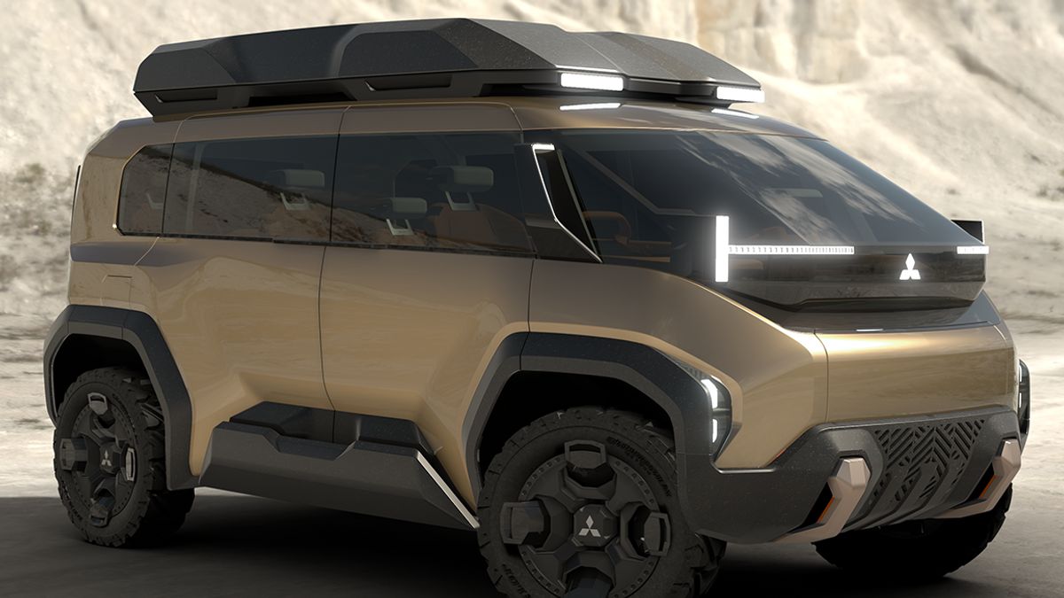Le Mitsubishi D:X Concept sera conçu pour le Delica D:5, Voici les détails du projet de série :