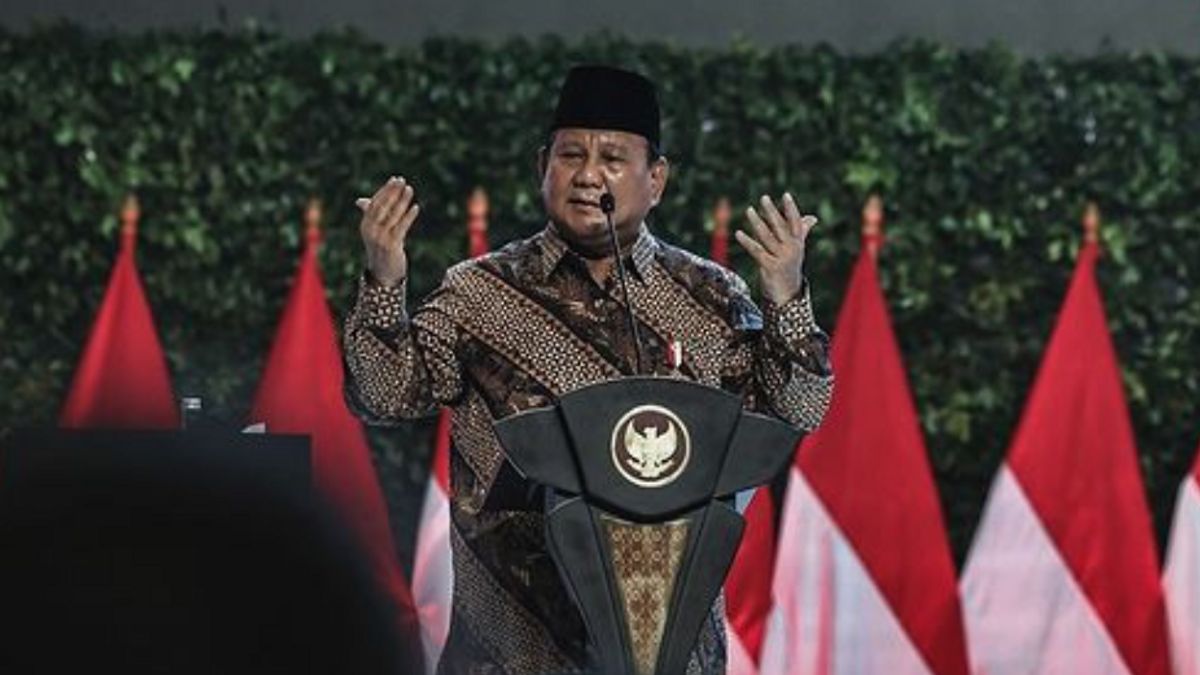 Prabowo: Golkar Warehouses Great People, Most Of The Cadres In The Cabinet