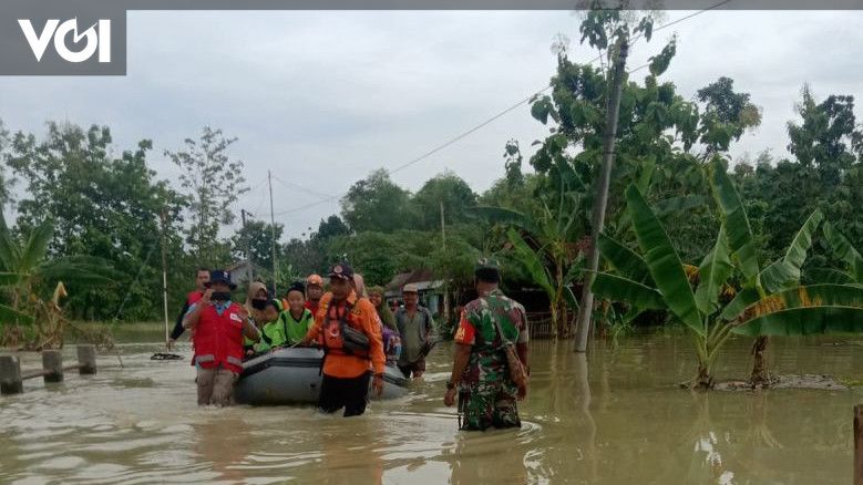 Banjir Di Grobogan Semakin Meluas