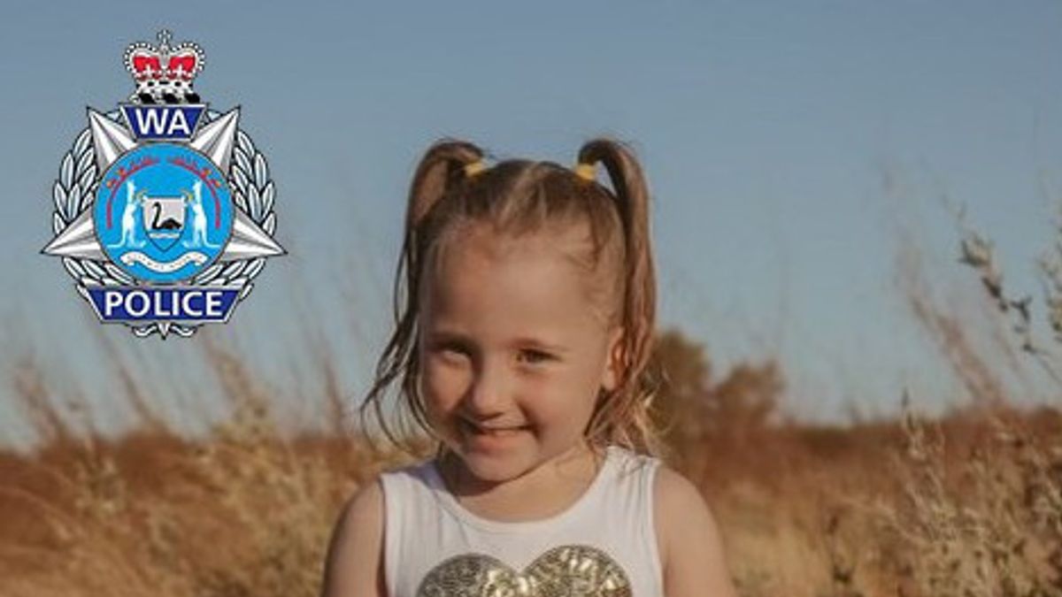  Sempat Hilang 18 Hari, Bocah Australia Berusia 4 Tahun Cleo Smith Ditemukan Hidup dan Sehat di Rumah Terkunci