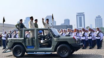 Presiden Prabowo Pimpin Langsung Upacara Peringatan HUT ke-80 TNI 
