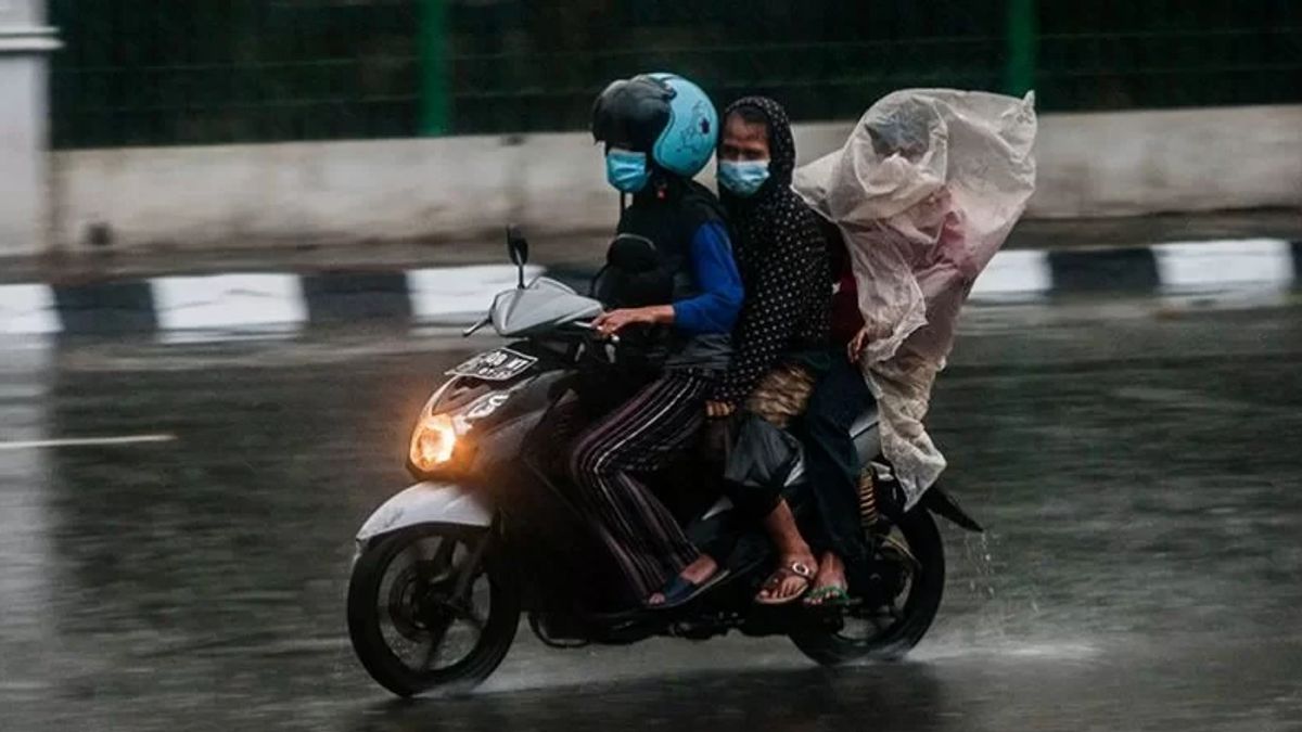 in, pluie de Guyur Jakarta, Medan, Palu à Manokwari aujourd'hui