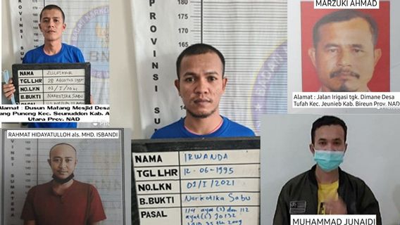 Flush Officers With Chili Water, 5 Prisoners BNN Sumut Escape