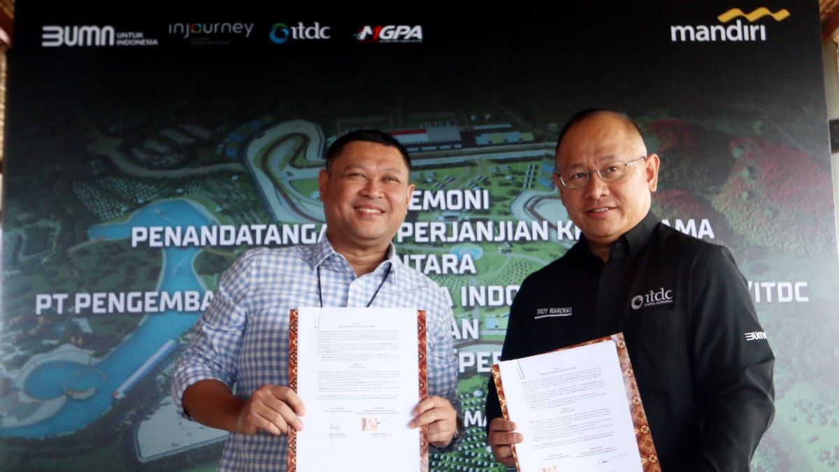 Bank Mandiri Resmi Sponsori MotoGp dan Superbike 2023 di Sirkuit Mandalika