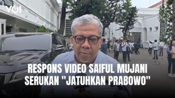 Fahri Hamzah की प्रतिक्रिया Saiful Mujani वीडियो ने 