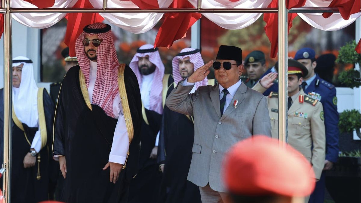 Prabowo Receives Saudi Arabian Defense Minister Visit, Strengthens Defense Cooperation