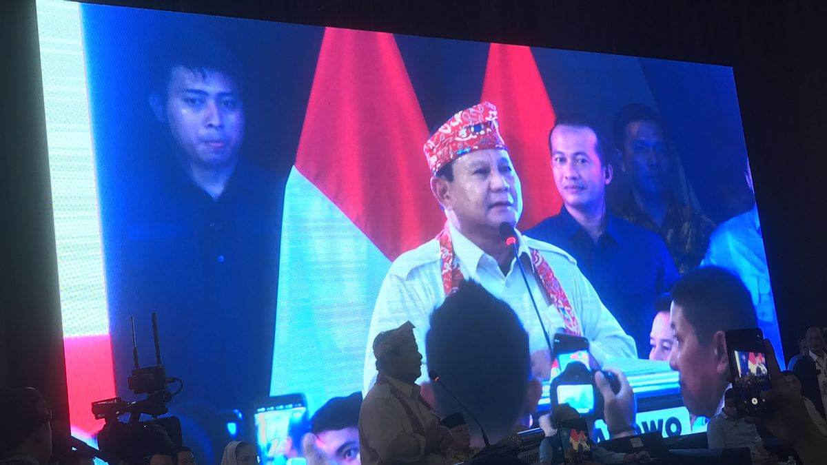 Prabowo: Elite Jakarta Kadang-kadang Nggak Jelas
