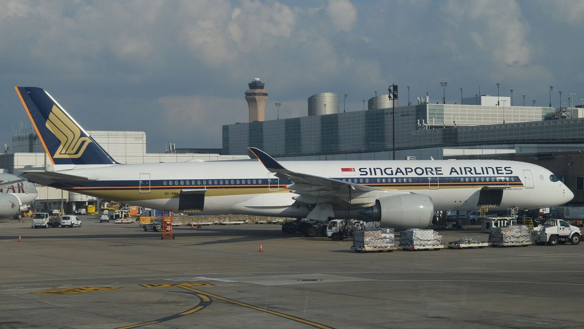 Aile Senggolan Avec Un Autre Avion Au Sol, Singapore Airlines Annule Un Vol Au Départ De San Francisco 