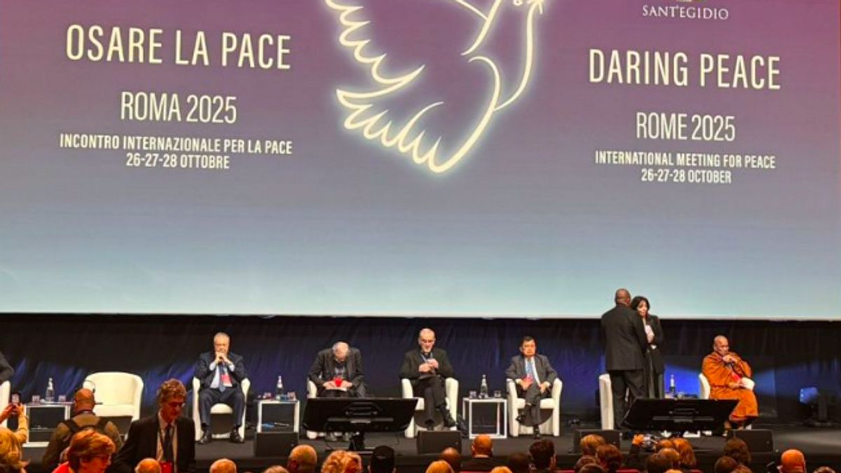 Jusuf Kalla hingga Arsjad Rasjid Suarakan Perdamaian di Roma