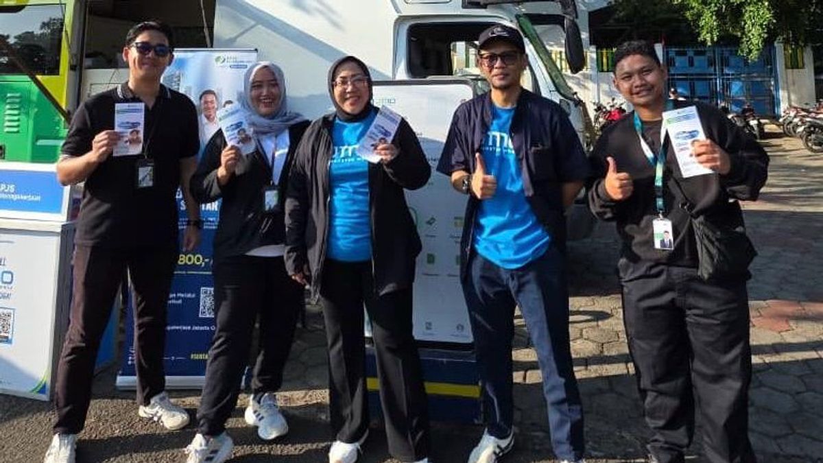 BPJS Ketenagakerjaan Cilincing Sosialisasi bagi Peserta BPU di GOR Rawa Badak