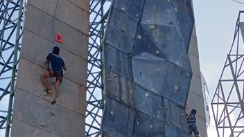The Inter-Student Rock Climbing Tournament For The Nunukan Regency Government Nets For Young Athletes