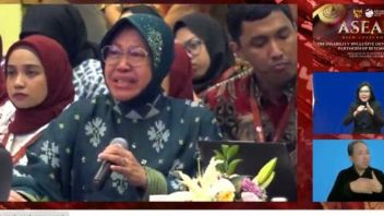 Haru Social Minister Risma's Tears At The ASEAN Forum Remember Children With Disabilities Victims Of Sexual Violence