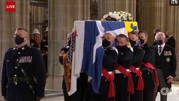 Funeral Of Prince Philip, Mass Presided By The Archbishop Of Canterbury And Dean Of Windsor