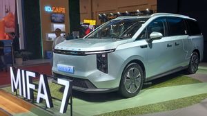 Voici le plus récent Mifa 7, le plus récent MPV électrique sur GJAW pour un prix de 700 millions de roupies