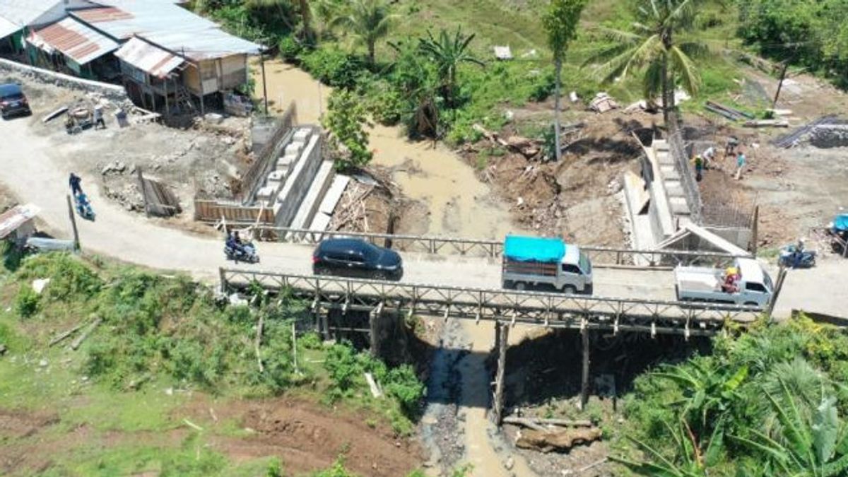 Palattae Rampung Bridge Built, Pangkas Jarak Maros To Sinjai Becomes 1 Hour