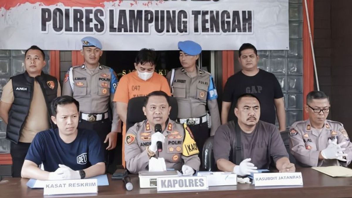 Polres Lampung Tengah Tahan Anggota DPRD yang Tembak Warga Hingga Tewas