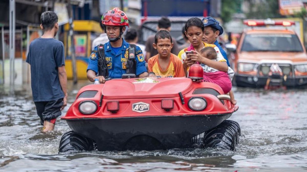 Minggu Pagi, 19 RT di Jakarta Masih Terendam Banjir 