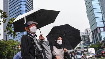 空挺部隊は!BMKGジャカルタが木曜日に雨が降ると予測