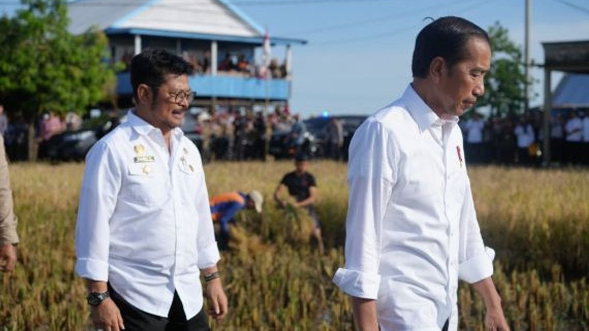 SYL Will Resign From The Minister Of Agriculture? Jokowi: Don't Make It Up