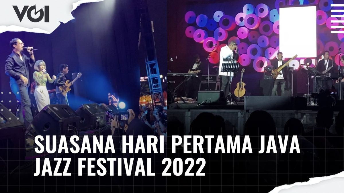 VIDEO: The Atmosphere Of The First Day Of The 2022 Java Jazz Festival