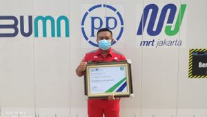 PP Presisi Dapatkan Piagam Penghargaan SHES Implementation pada Proyek MRT Jakarta