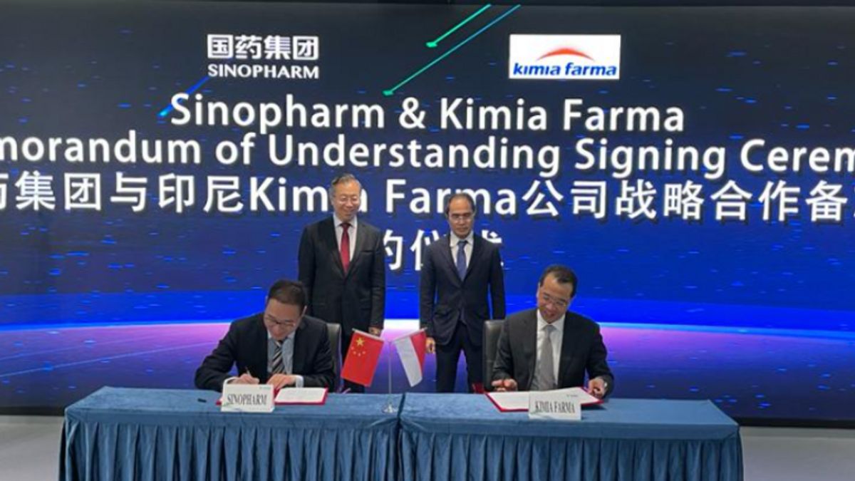 Kimia Farma Collaborates With Sinopharm To Develop Health Industry