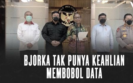 VIDEO: Bocorkan Data, Menko Polhukam: Bjorka Tak Punya Keahlian Membobol Data