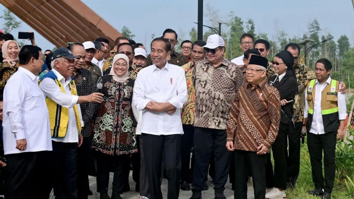 Jokowi-Ma’ruf Amin assistait à l’audience annuelle, 3 457 membres du personnel conjoint déployés