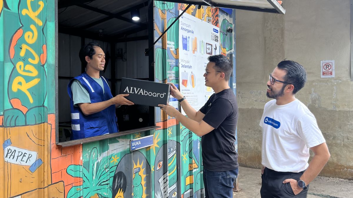 ALVAboard و Rekosistem تتعاونان لتشجيع الاقتصاد الدائري من نفايات التغليف
