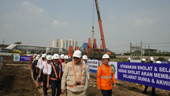 Développement de la gare de Tanah Abang fin de l’année, des voies et des perons augmentent