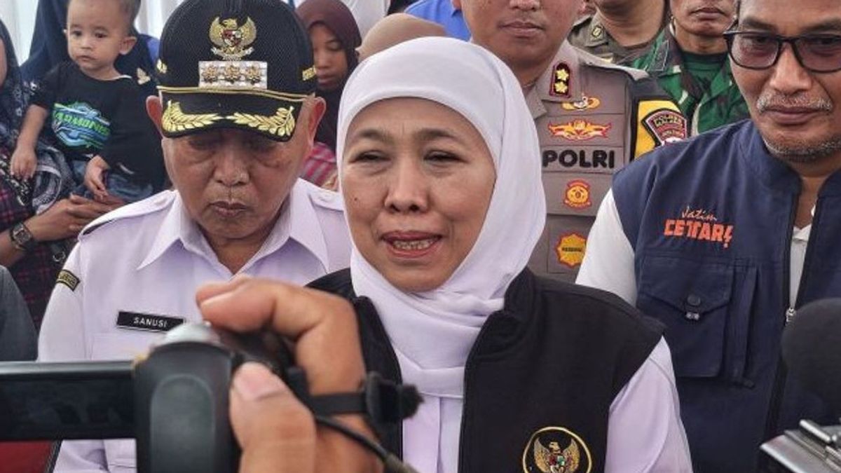 ir Khofifah nie la Purbaya fonds de 6,2 billions de roupies du gouvernement provincial de Jatim s’arrêterait à la banque