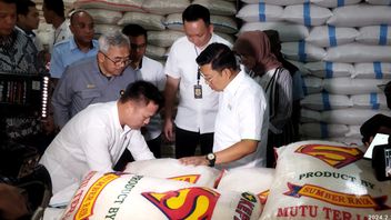 Sidak Pasar Mère Cipinang Jaktim, La police n’a pas trouvé de récolte de riz