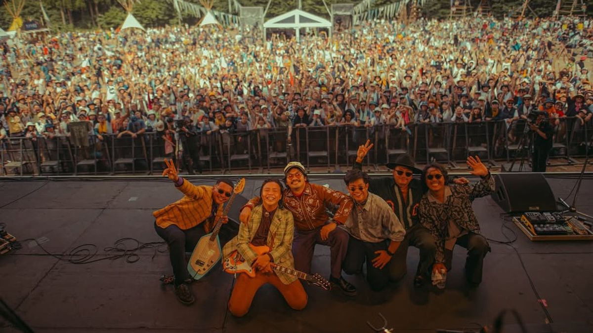 Portrait Of The Panturas Enliven Fuji Rock, Grateful To Get A Warm Welcome