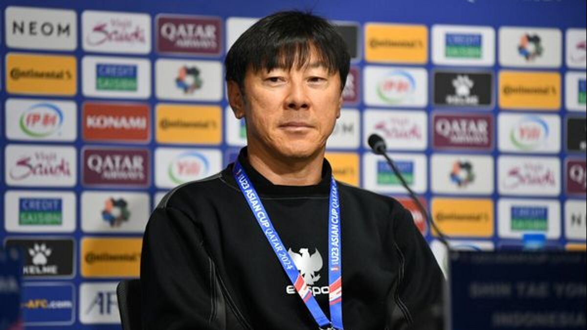 Shin Tae-yong's Confidence Brings The U-23 Indonesian National Team To Achieve The Target In The 2024 U-23 Asian Cup