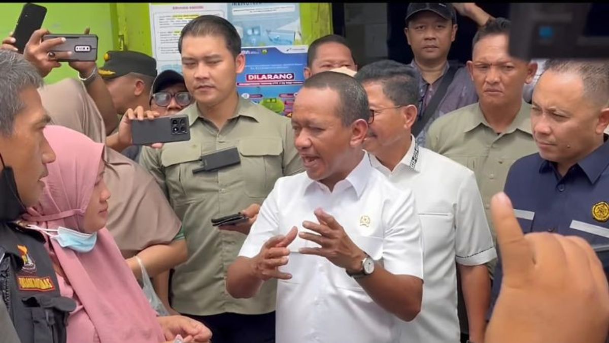Bahlil Tanggapi Dasco soal Larangan Pengecer Jual Elpiji 3 Kg Bukan Perintah Prabowo