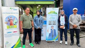 Sasar Pekerja Informal, BPJS Ketenagakerjaan Cilincing Ikut Ramaikan Gerakan 'Yuk Ke Pasar'