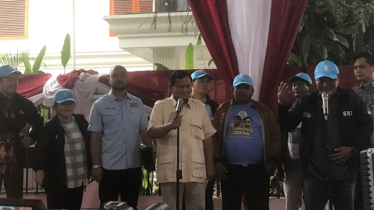 Sambangi Kertanegara, Volunteers For Indonesian Fisherman Solidarity Declaration Support Prabowo-Gibran