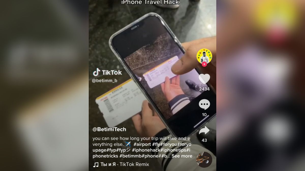 This IPhone Hack Lets You See Flight Details With Only IPhone Cameras