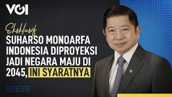Suharso Monoarfa Indonésie Projeté Pour être Un Pays Développé En 2045, C’est La Condition