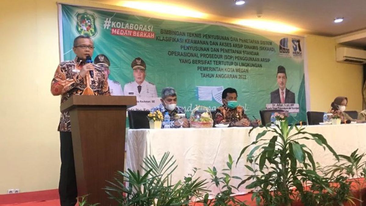 Wali Kota Medan Dukung Pengelolaan Arsip Dinamis, Efektif, dan Efisien