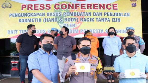 Belum Punya Izin Edar BPOM, Polisi Samarinda Ungkap Kasus Penjualan Alat Kecantikan