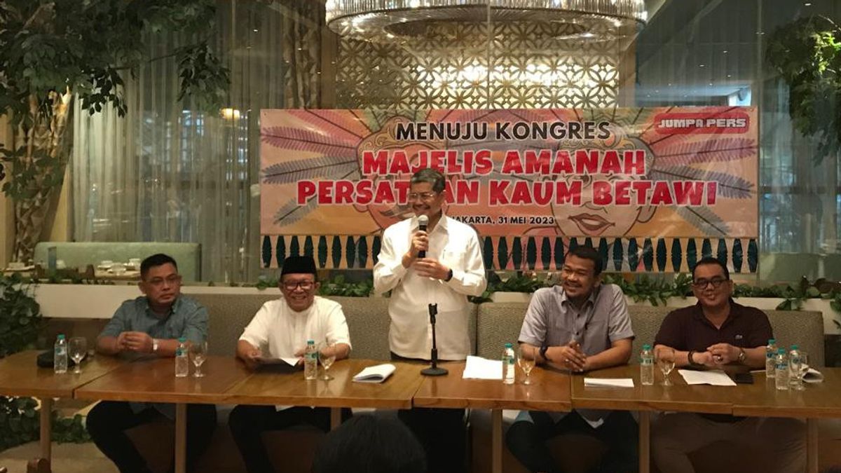 The Trust Council For The Unity Of Betawis Holds The 9-10 June Congress, Discusses The Proposal For Amendments To The Betawi Regional Regulation To The DKI Law