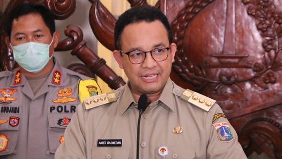 Anies Dukung Program Jakarta Bermasker Kapolda Metro Irjen Fadil