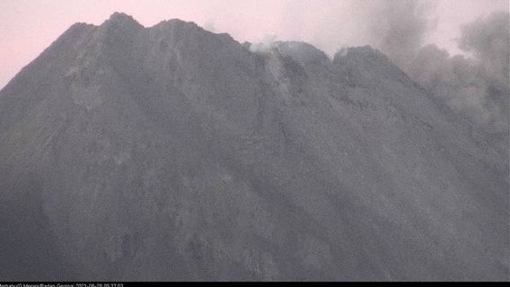 La Pluie De Cendres De Merapi Inonde Un Certain Nombre De Villages à Magelang