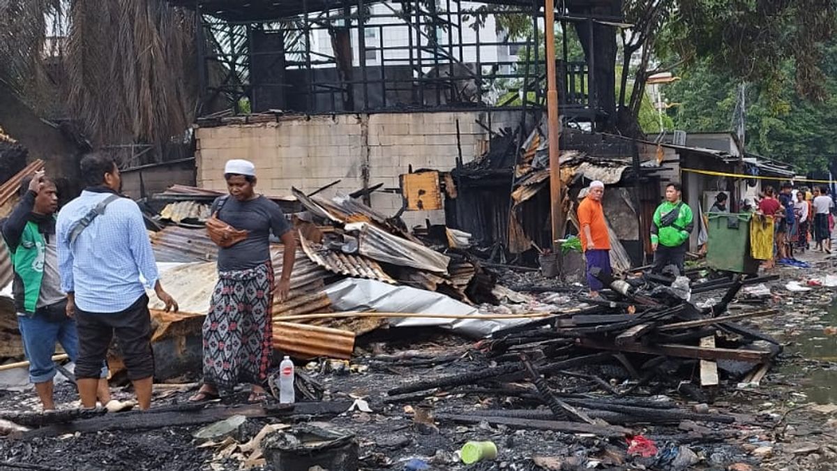 Korban Kebakaran Gambir Rata-rata Pendatang Baru, Lurah: Sudah Mengontrak di Petakan, Tidak Lapor, Susah