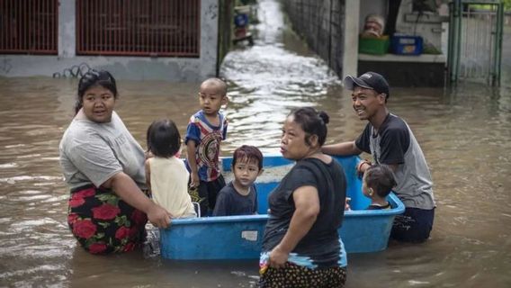 ジャカルタと国の6つの沿岸地域は、今週ロブ洪水の可能性があります