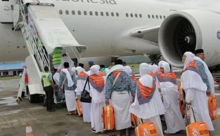 Calon Haji Indonesia Gelombang Pertama Terbang ke Tanah Suci Mulai 12 Mei 2024