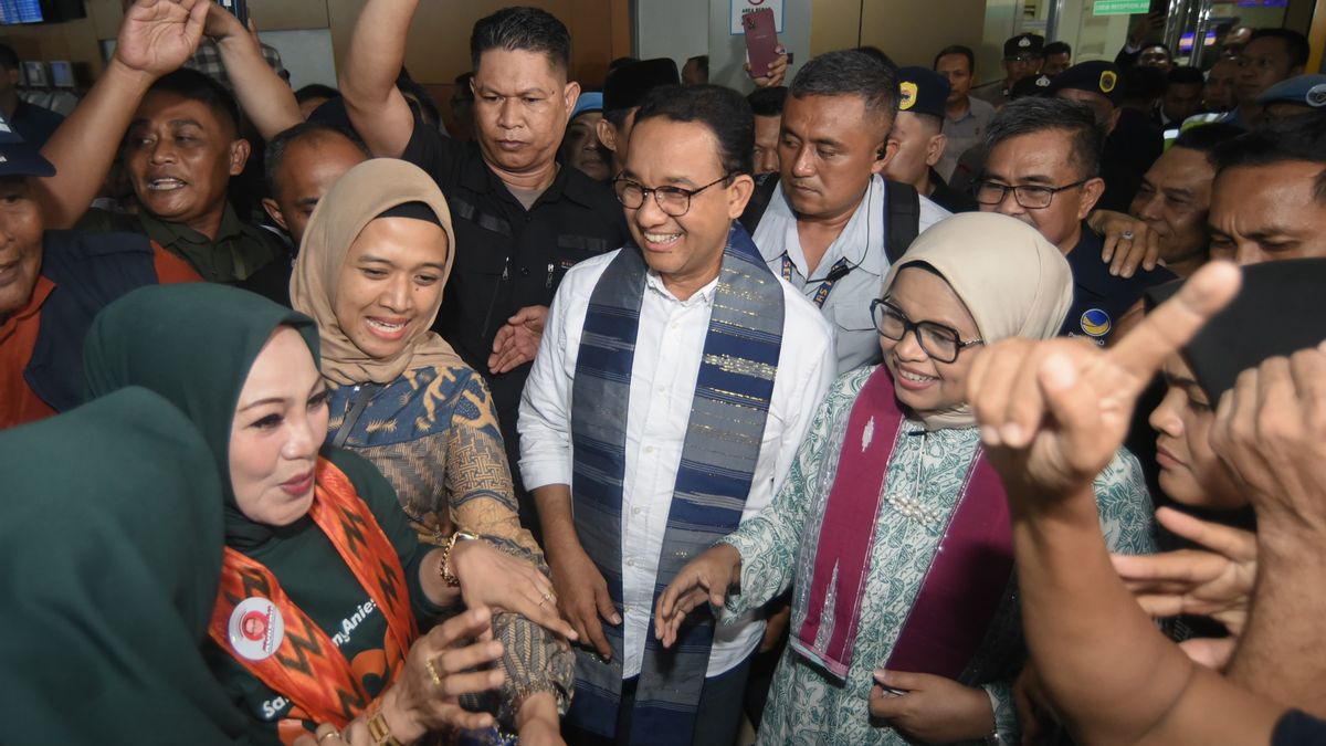 Ahead Of The End Of The Campaign Period, Anies-Imin Will Return To Visit The Potential Area Of Voice Barns